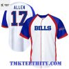 Buffalo Bills Josh Allen 17 Button Up Baseball Jersey 1 9YvD6.jpg