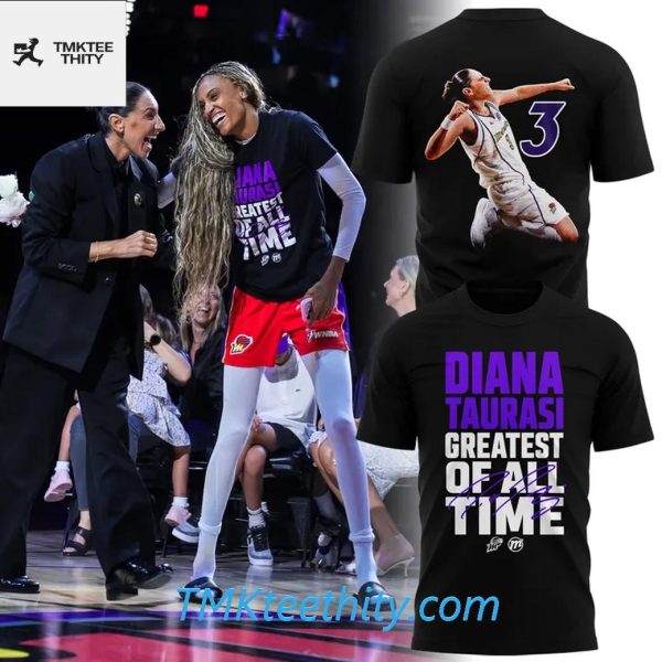 Diana Taurasi Greatest Of All Time WNBA Tribute Graphic Shirt
