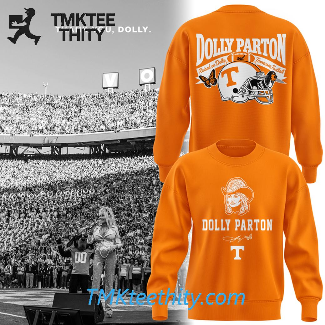 Dolly Parton Tennessee Football Fan Graphic Sweatshirt Dolly Parton Tennessee Football Fan Graphic Sweatshirt