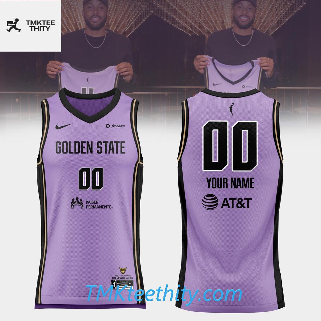 Golden State Welcome to Ballhalla Basketball Jersey Custom Golden State Welcome to Ballhalla Basketball Jersey Custom