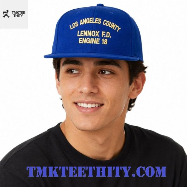 Los Angeles County Lennox F.D. Engine 18 Cameron Dicker Baseball Cap