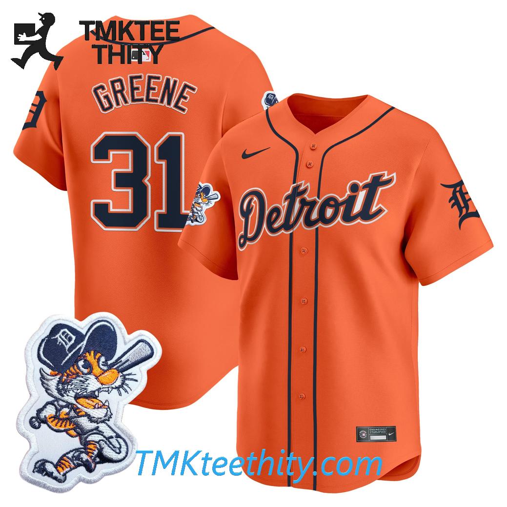 Mens Detroit Tigers Riley Greene 31 Stitched Baseball Jersey Mens Detroit Tigers Riley Greene 31 Stitched Baseball Jersey