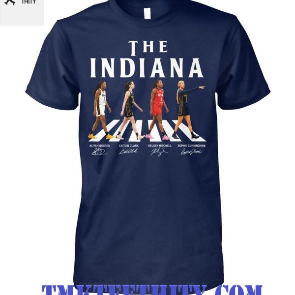 The Indiana Fever Basketball Fan Graphic Print Signature Unisex T-Shirt