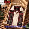 Detroit Lions Santa Beach Button Down Hawaiian Shirt Detroit Lions Santa Beach Button Down Hawaiian Shirt