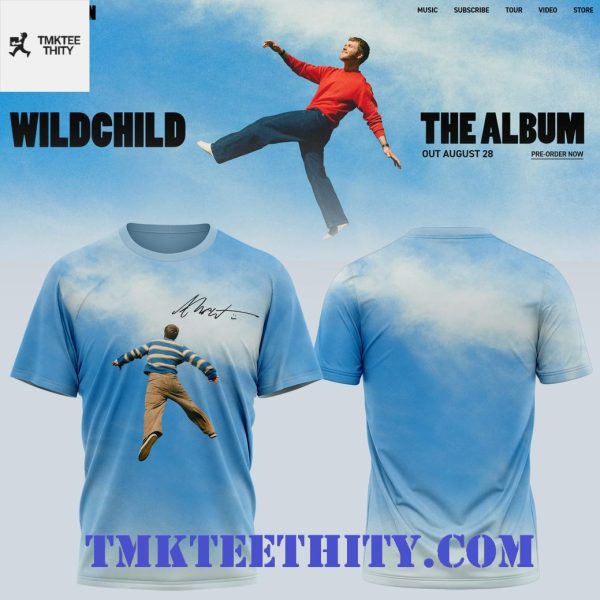 Alex Warren Wildchild Tour Album Graphic T-Shirt