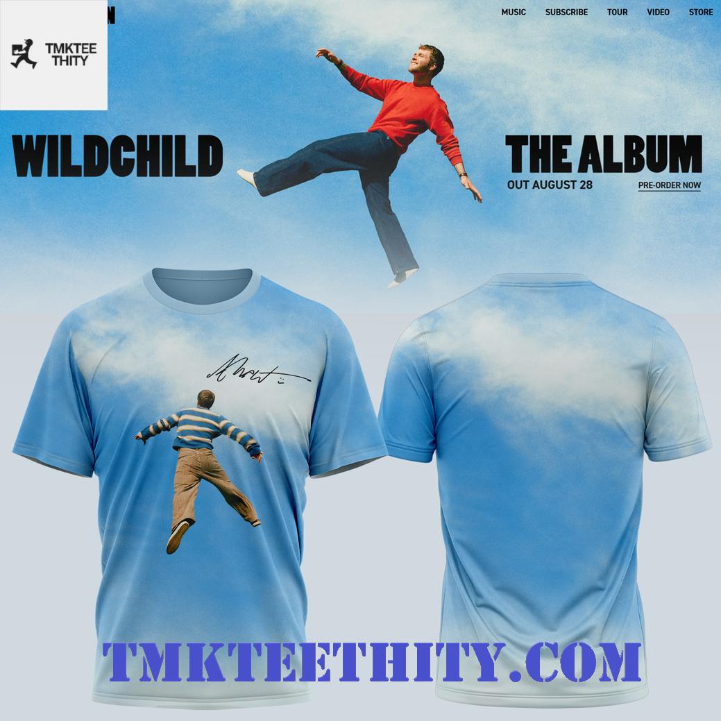 Alex Warren Wildchild Tour Album Graphic T-Shirt Alex Warren Wildchild Tour Album Graphic T-Shirt