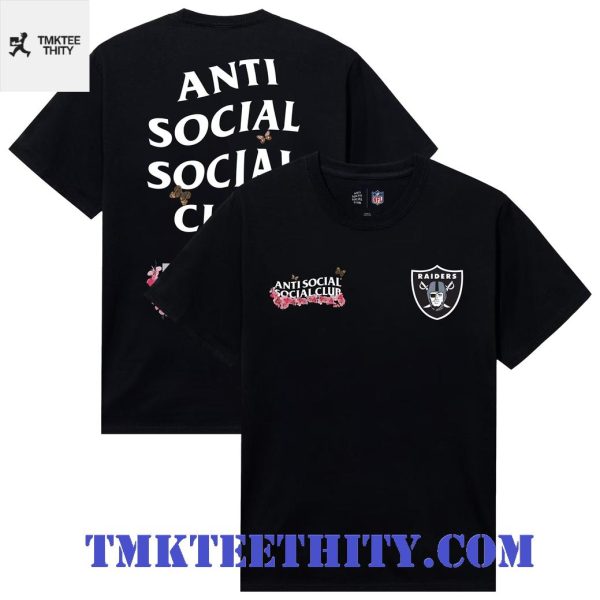 Anti Social Social Club x Las Vegas Raiders Streetwear T-Shirt