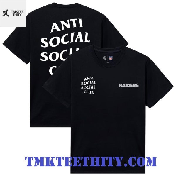 Anti Social Social Club x Las Vegas Raiders Unisex T-Shirt
