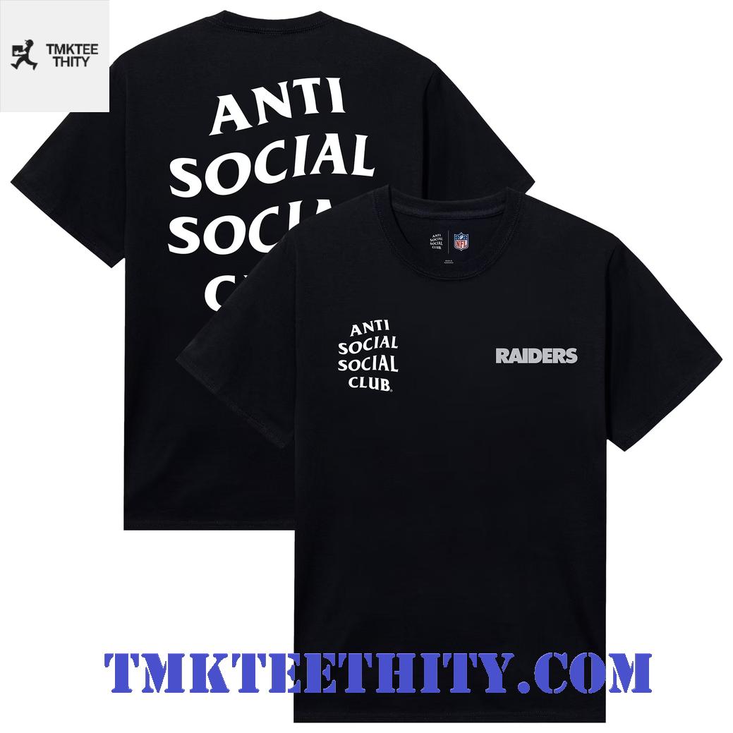 Anti Social Social Club x Las Vegas Raiders Unisex T-Shirt Anti Social Social Club x Las Vegas Raiders Unisex T-Shirt
