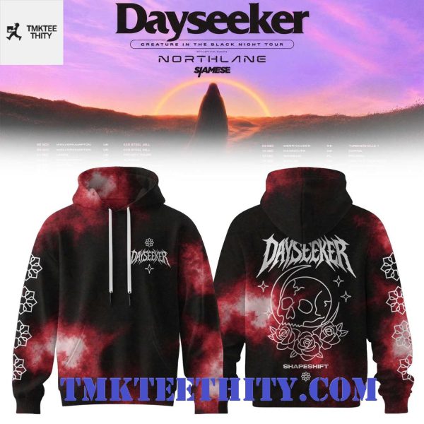 Dayseeker – Creature In The Black Night UK And EU Tour Hoodie