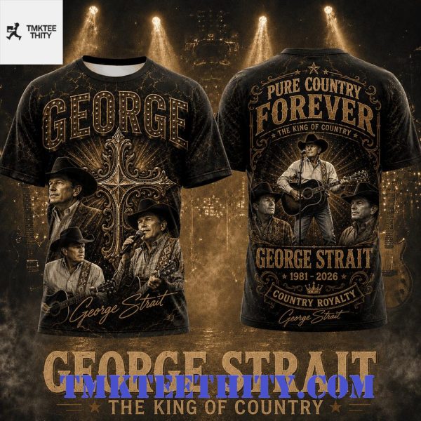 George Strait The King of Country Pure Country 2026 T-Shirt