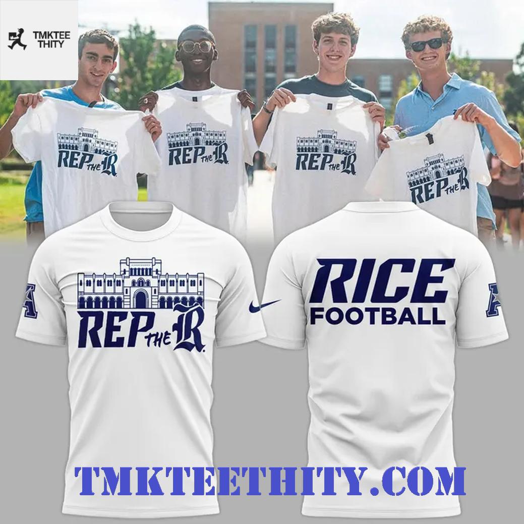 Men's Rice University Owls Football Texas T-Shirt Men's Rice University Owls Football Texas T-Shirt