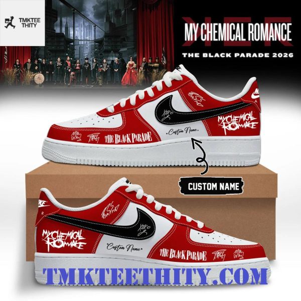 My Chemical Romance The Black Parade Tour Sneakers Air Force 1