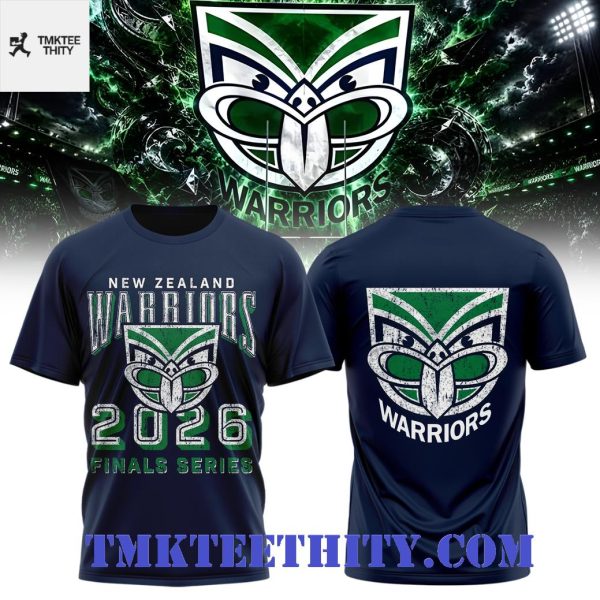 New Zealand Warriors 2026 Finals Series Apparel T-Shirt