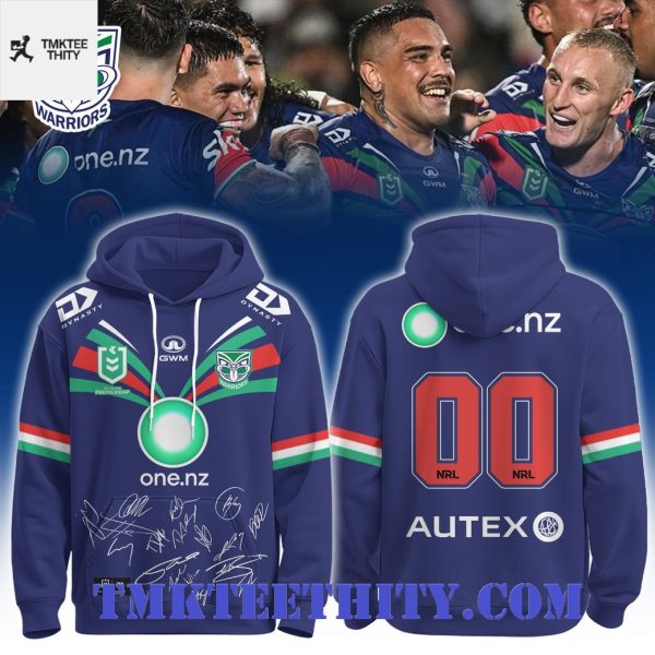 New Zealand Warriors 2026 Signature Hoodie