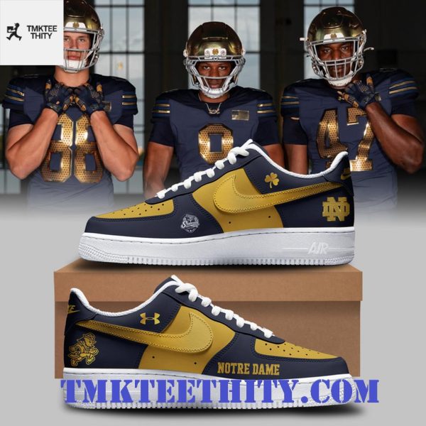 Notre Dame Fighting Irish Limited Edition Fan Sneakers Ari Force 1
