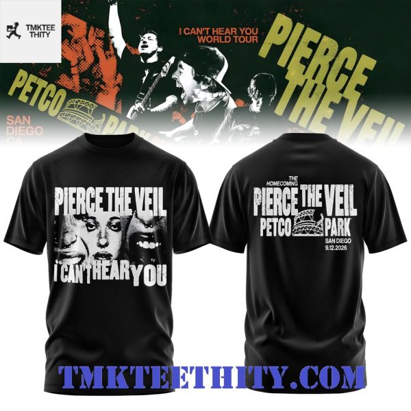 Pierce The Veil – I Can’t Hear You World Tour Finale Concert  T-Shirt