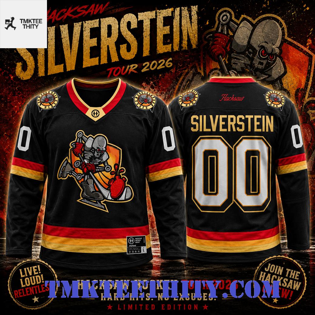Silverstein x Hacksaw Tour 2026 Apparel Jersey Silverstein x Hacksaw Tour 2026 Apparel Jersey