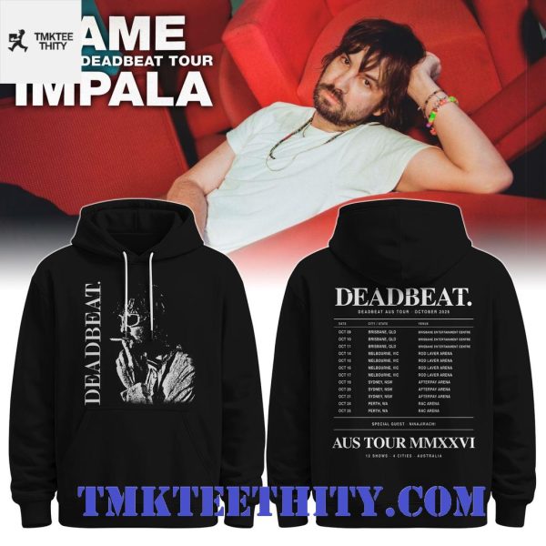 Tame Impala On The Deadbeat Tour 2026 Hoodie