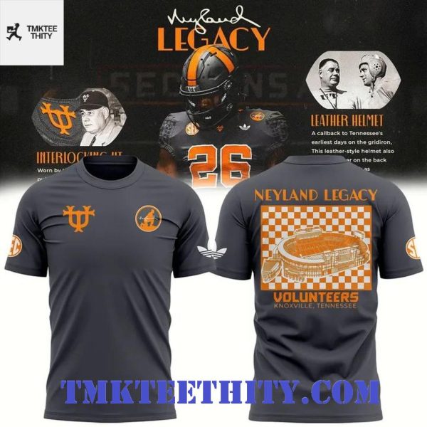 Tennessee Football Neyland Legacy Graphic Vintage T-Shirt
