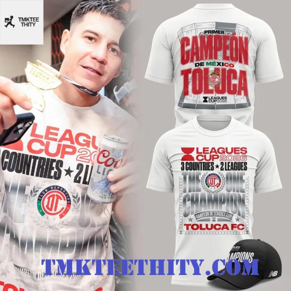 Toluca FC 2026 Leagues Cup Champions Apparel T-Shirt