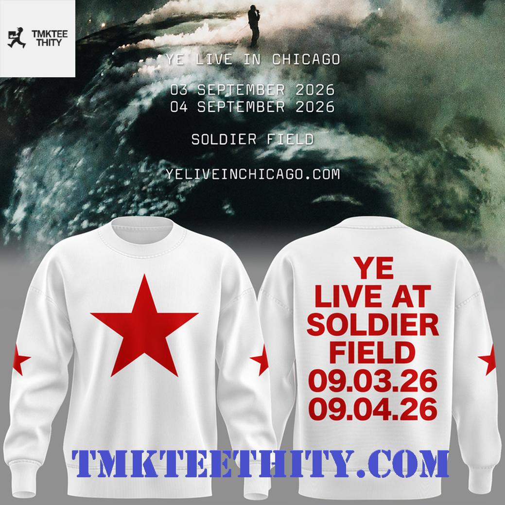 Ye Live in Chicago September 2026 Concert Tour Vintage Sweatshirt Ye Live in Chicago September 2026 Concert Tour Vintage Sweatshirt